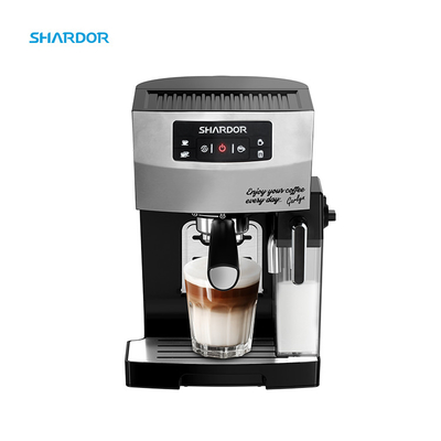 6 in 1 kiezen Geschotene Koffiemachine uit Machine van de 15 Bar de Multifunctionele Dubbele Geschotene Espresso