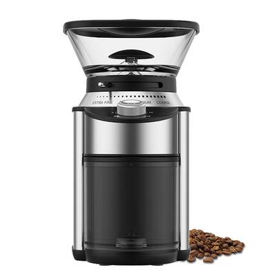 200W LEIDEN van espressoburr coffee grinder with blue Licht en Veiligheidsslot