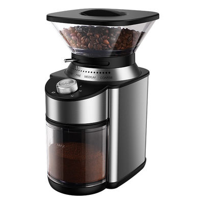 ABS van hoge Capaciteits Professionele Kegelburr coffee grinder met het Nauwkeurige Malen 19 Plaatsen