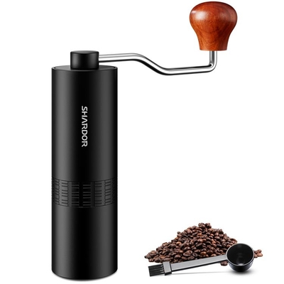 Kamperende de Druppelkoffiemolen Portable Manual Flat Burr Grinder Homeuse van de Espressohand