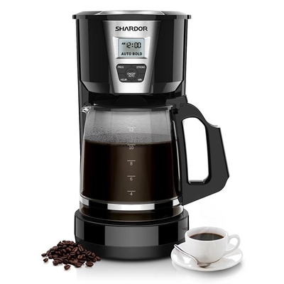 CM515B Koffiezetapparaat van het Koffiezetapparaat het Warme Automatische Programmeerbare 1.8L Witte 12 Kop van de huisdruppel