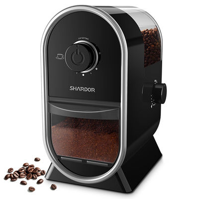 De Koffie Malende Machine van Mini Black Burr Coffee Grinder 100W voor Huis