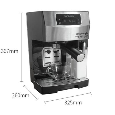 Automatische Espressomachine met Melk Frother Professioneel Commercieel Smart