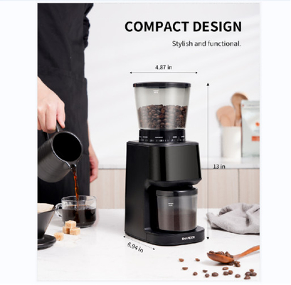 275g espresso Elektrisch Kegelburr coffee grinder automatic anti-static