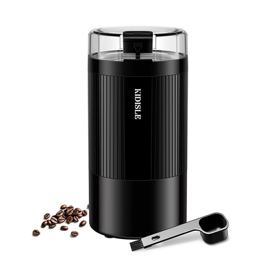 150W commerciële Elektrische Koffiemolen60g Capaciteit, 304 de Molen van het Roestvrij staalkruid