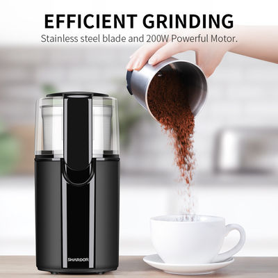 Het zwarte Krachtige van de Koffiemolenstainless steel blades van de Motordouane Kruid van de Bonennoten