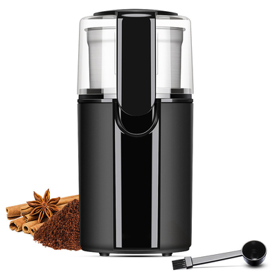 UL het Roestvrije staalkoffiemolen Machine van Coarse Powder Black van de stop Elektrische Koffiemolen