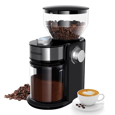 12 koppen 16 de Regelbare Espresso Bean Grinder van de Espressomachine 150W