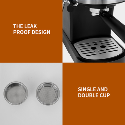 1000W de multifunctionele van de Cappuccinolatte van de Koffiemachine Maker van de het Roestvrije staalespresso