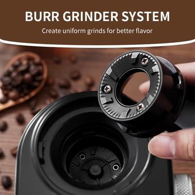 150W Burr Coffee Grinder-ABS Regelbare 2-12 Koppen 14 het Plaatsen Elektrokoffiemachine UL