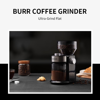 Kleine Vlakke het Plaatsen van Burr Coffee Grinder 240g 16 Espresso Franse Perskoffiemolen
