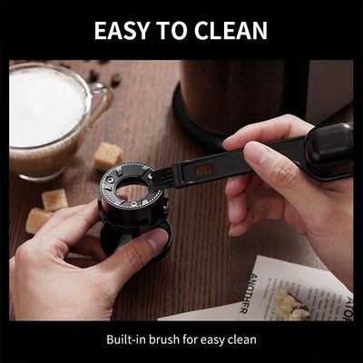 Het draagbare Elektrische Regelbare Professionele Koffiezetapparaat van Burr Coffee Grinder Silver 240g