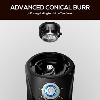 14 regelbare Kegelburr coffee grinder espresso extensive-Malenmontages