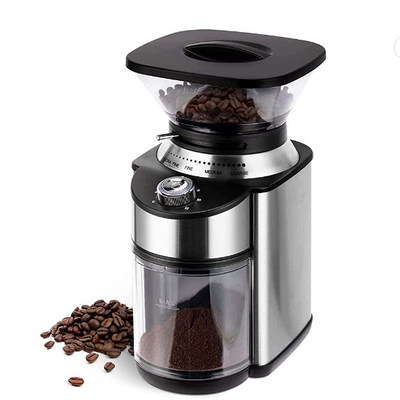 Pers 19 die van roestvrij staal Elektrische Kegelburr coffee grinder espresso coffee plaatsen