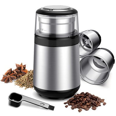 Verwijderbare 2 van de Koffiezetapparaat200w Multikoppen Functie Regelbaar Elektrisch Bean Grinder