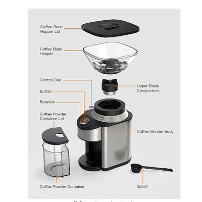 Automatisch 200W-het Koffiezetapparaatss304 Nieuw Ontwerp 19 die van de Espressodruppel plaatsen