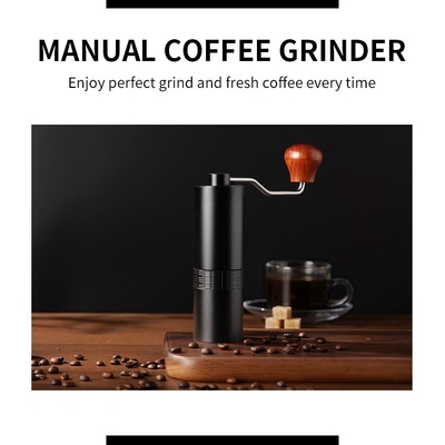 Kamperende de Druppelkoffiemolen Portable Manual Flat Burr Grinder Homeuse van de Espressohand