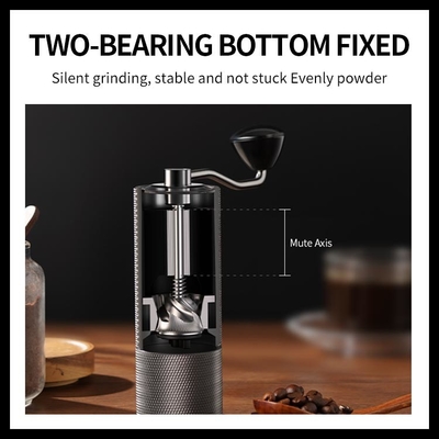 Stil Kegelburr manual coffee grinder aluminium-Legeringsroestvrij staal 25g Carry Easily