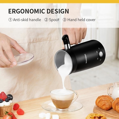 Elektrische van de de Hitte Zwarte Commerciële Melk van Frother van de Espressomelk Warmere de Stoombootmachine