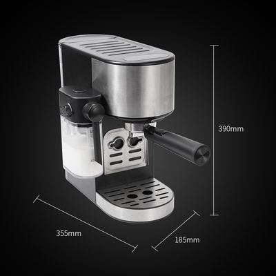 1450W de Maker 240V van de cappuccinoespresso Machine van Latte van de 15 Barstoom de Compacte