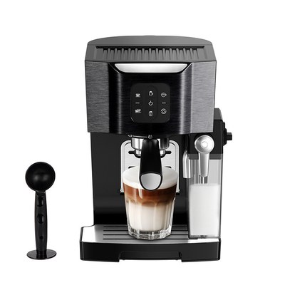 1450W compacte Koffiemachine met Melk Frother Tank van het 15 Bar de Verwijderbare Water