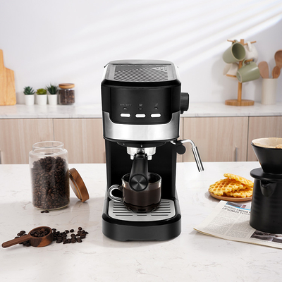 Universele Multimachine 2 van de Peulkoffie schoot 1.25L Tank van het 15 Bar de Afneembare Transparante Water