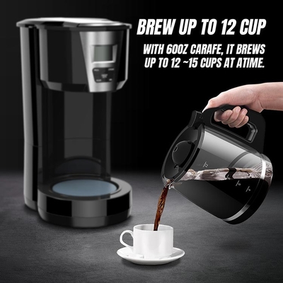 CM515B Koffiezetapparaat van het Koffiezetapparaat het Warme Automatische Programmeerbare 1.8L Witte 12 Kop van de huisdruppel
