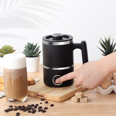 300ML 4-in-1 Melk die van Frother van de Espressomelk de Zwarte Koude Hete Afneembare Foamer verwarmen