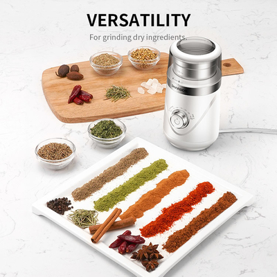 70g ABS Klein Draagbaar Koffiezetapparaat, Mini Electric Burr Coffee Grinder
