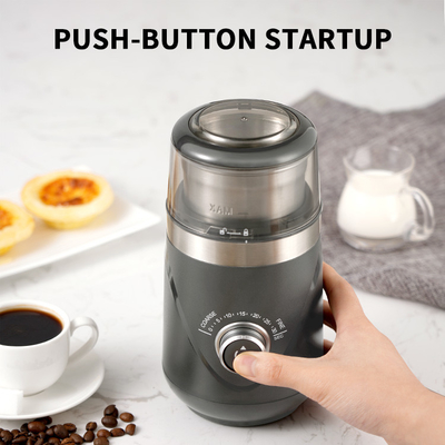 Mini Bean Custom Coffee Grinder Coarse of Fijne Verwijderbare Kop Elektrisch Burr Mill