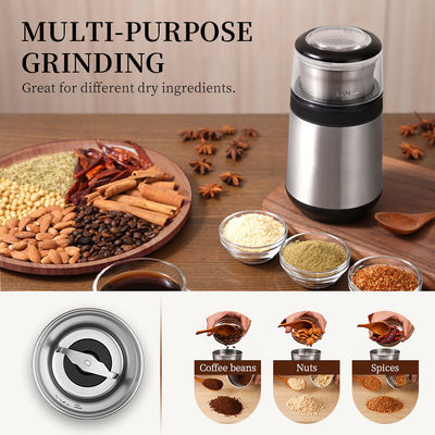 De transparante van de de Makerss304 Kop van de Dekselespresso Koffie Bean Flat Burr Espresso Grinder