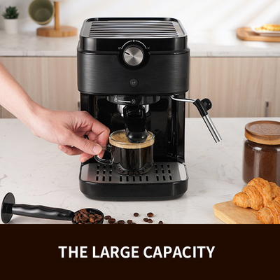 SS304 het multifunctionele van de de Espressogrill van de Koffiemachine 0.9L Italiaanse Digitale Koffiezetapparaat
