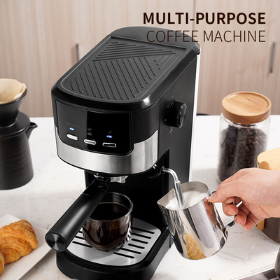 SS304 multifunctionele Koffiemachine 15 Barabs Commerciële Automatische Koffiemachine