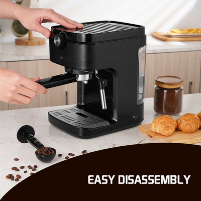 0.9L de multifunctionele Espresso Elektrisch Handbediend Burr Grinder van de Koffiemachine 1300W