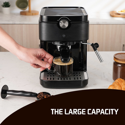 0.9L de multifunctionele Espresso Elektrisch Handbediend Burr Grinder van de Koffiemachine 1300W