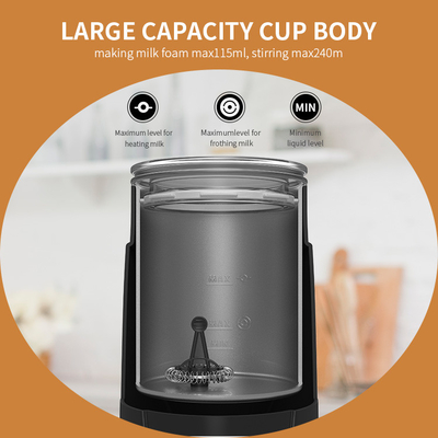 4-in-1 van de Chocoladefoamer van Frother van de espressomelk de In werking gestelde Melk Heater And Frother Batterij