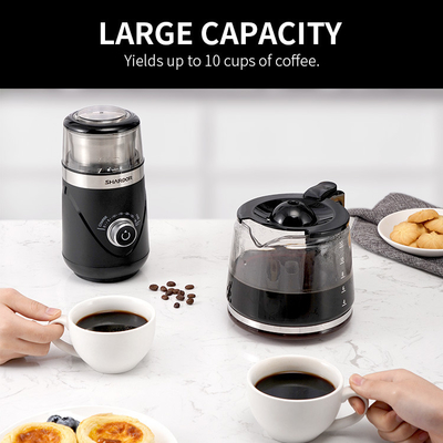 ABS de Automatische Maker van de de Capaciteitscg638b Draagbare Elektrische Espresso van Koffiebean grinder 70g