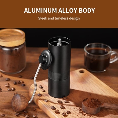 Burr Espresso Stainless Steel Manual-het Embleem van Koffiemolenprecise portable DIY
